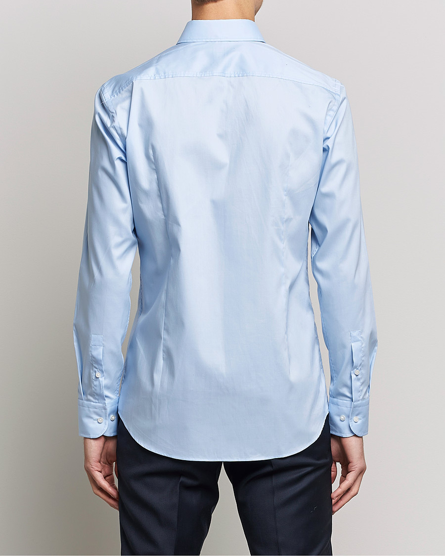 Mies | Kauluspaidat | BOSS BLACK | Hank Slim Fit Shirt Light Blue