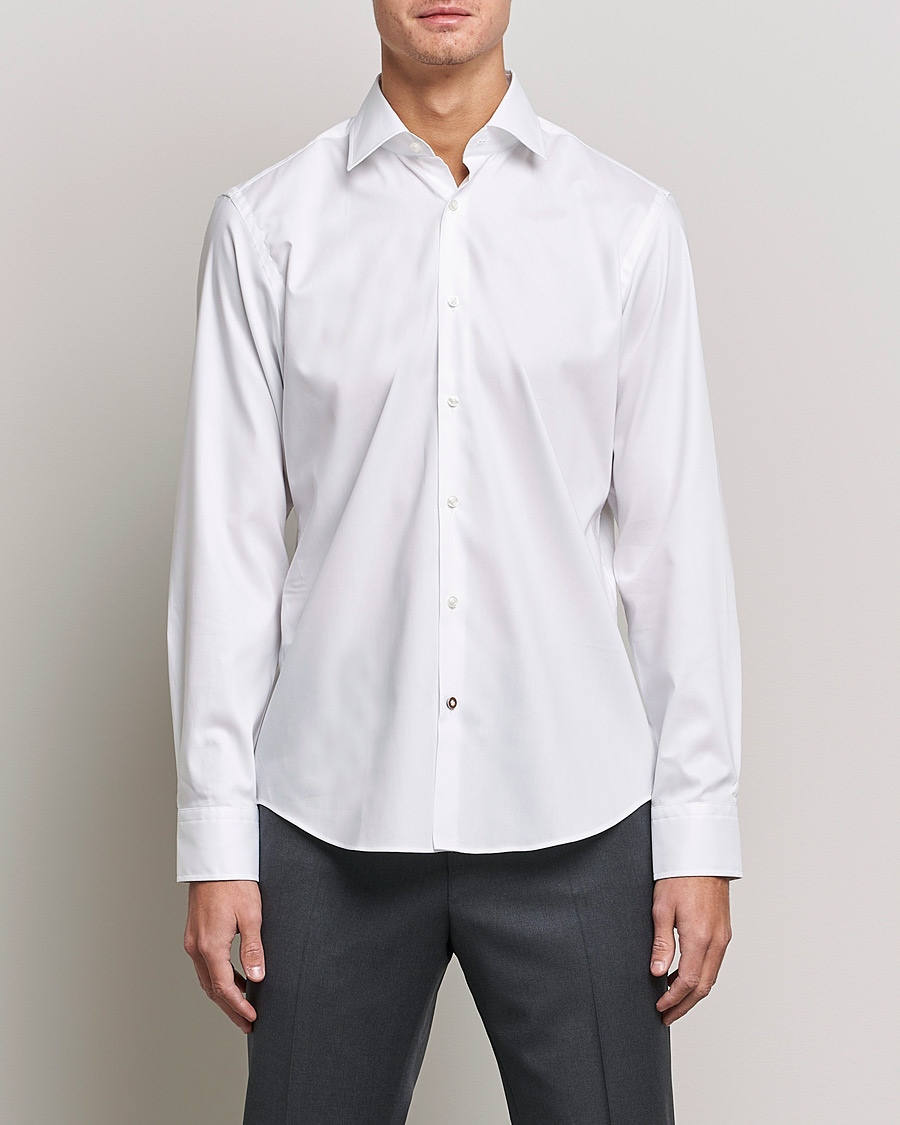 Mies | Bisnespaidat | BOSS BLACK | Joe Regular Fit Shirt White