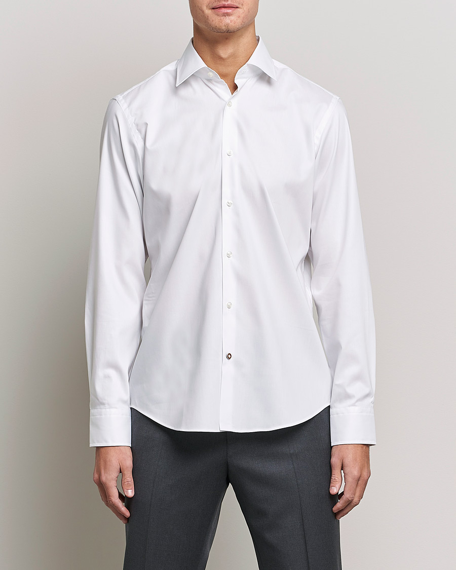 Mies | Kauluspaidat | BOSS BLACK | Joe Regular Fit Shirt White