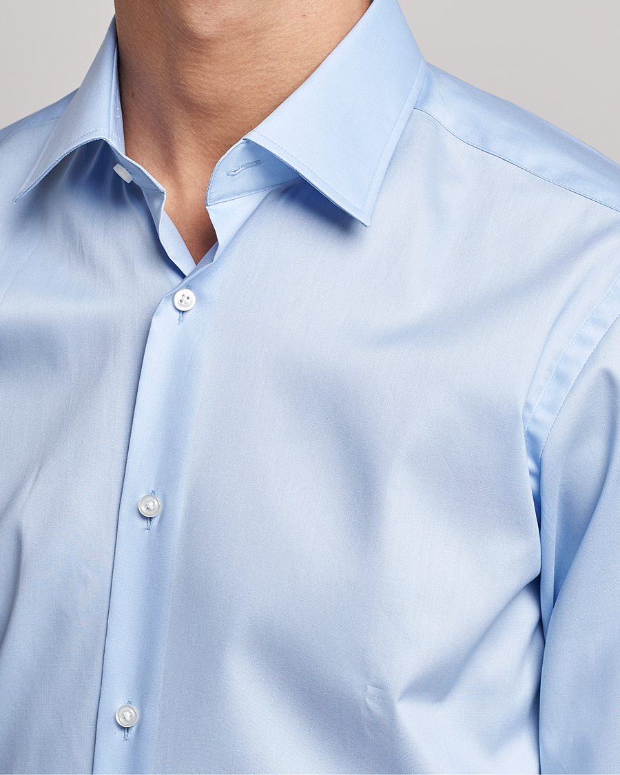 Mies | Kauluspaidat | BOSS BLACK | Joe Regular Fit Shirt Light Blue