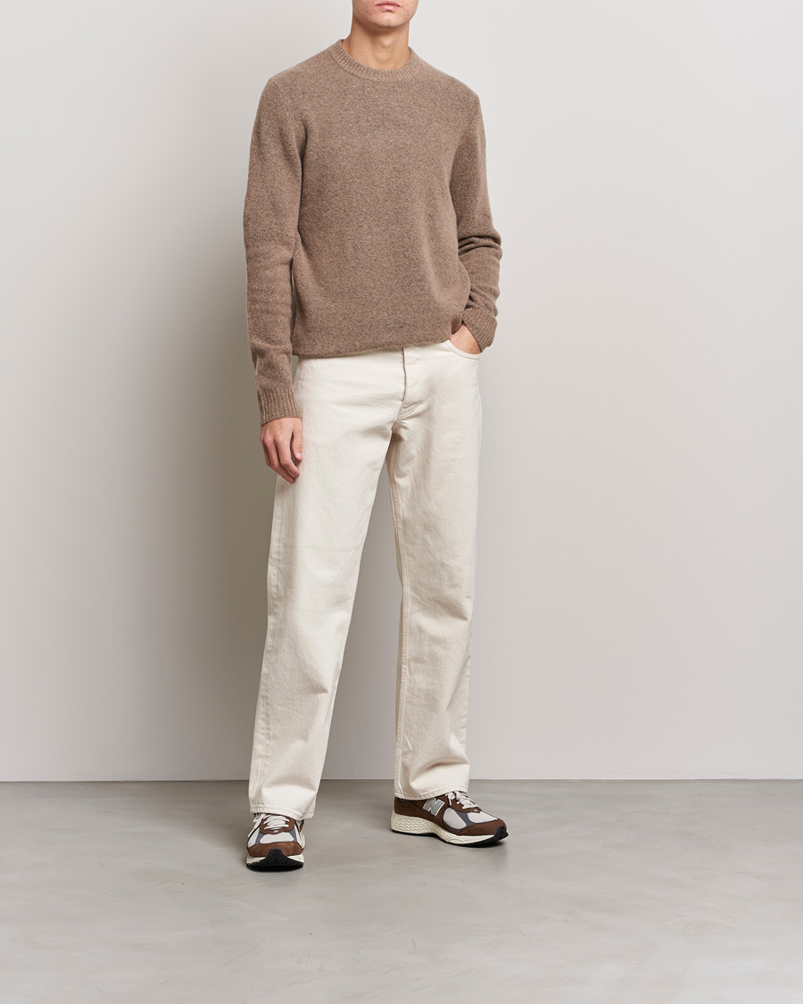 Mies | Puserot | Samsøe Samsøe | Samsøe & Samsøe Butler Yak Crew Neck Stone Grey