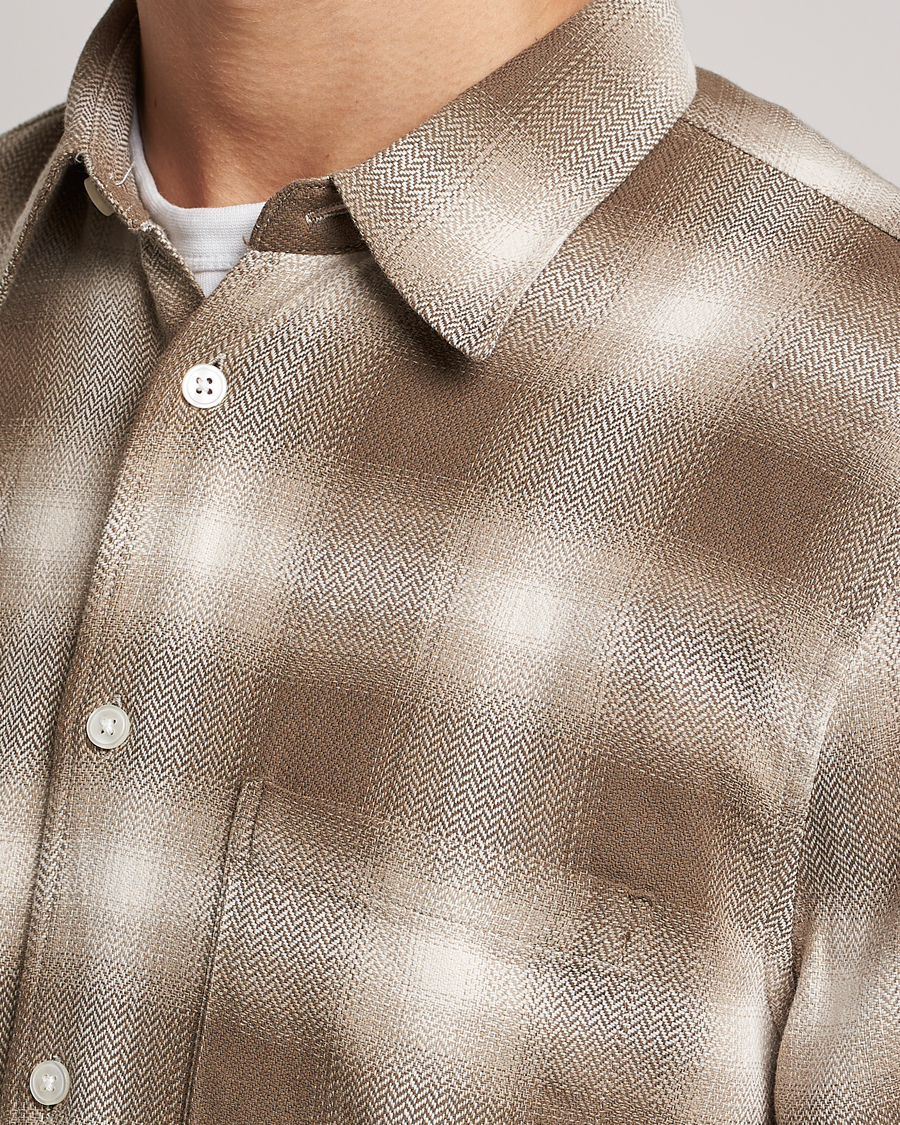 Mies | Kauluspaidat | Samsøe Samsøe | Samsøe & Samsøe Liam Organic Cotton Shirt Stone Gray