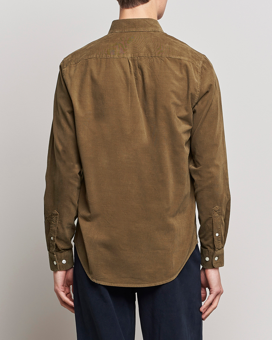 Mies | Kauluspaidat | Samsøe Samsøe | Samsøe & Samsøe Liam Organic Cotton Corduroy Shirt Stone Gray