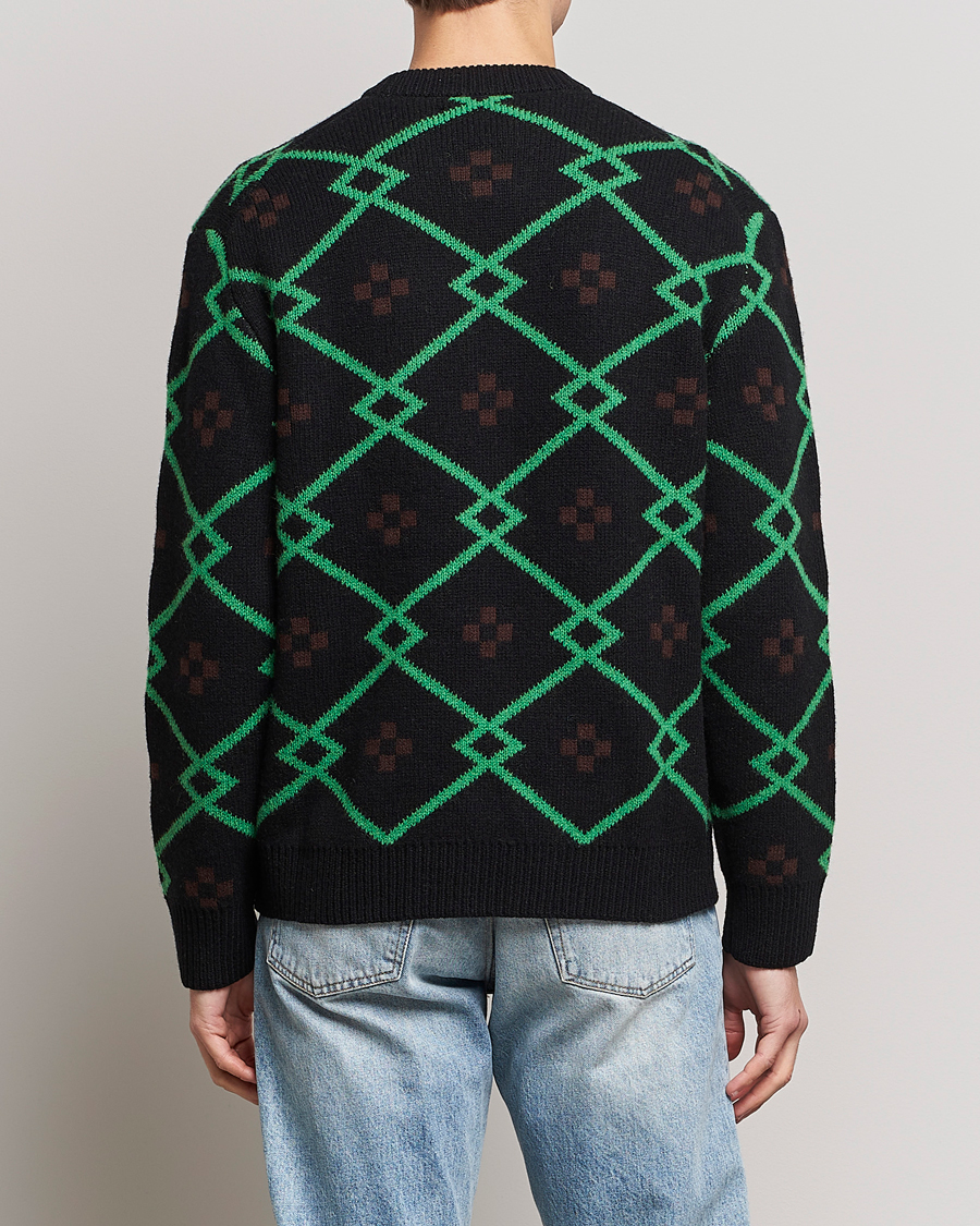 Mies | Puserot | Samsøe Samsøe | Samsøe & Samsøe Seren Wool Crew Neck Medium Green