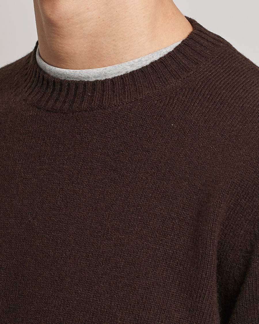Mies | Puserot | Samsøe Samsøe | Samsøe & Samsøe Sylli Wool Crew Neck Mole