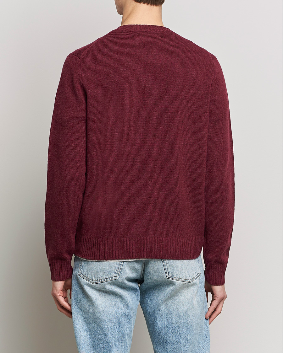 Mies | Puserot | Samsøe Samsøe | Samsøe & Samsøe Sylli Wool Crew Neck Windsor Wine