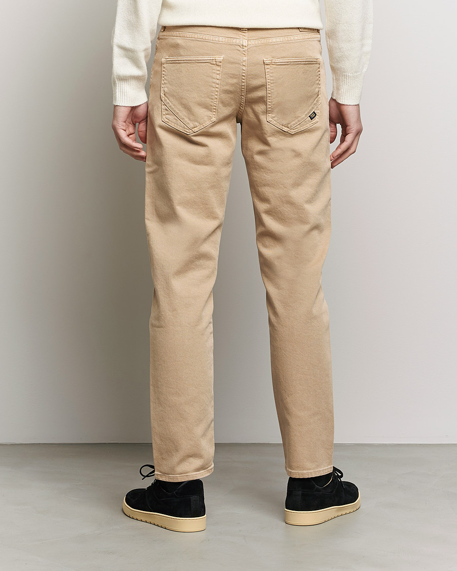 Mies | Housut | Incotex | Bull Denim 5-Pocket Pants Beige