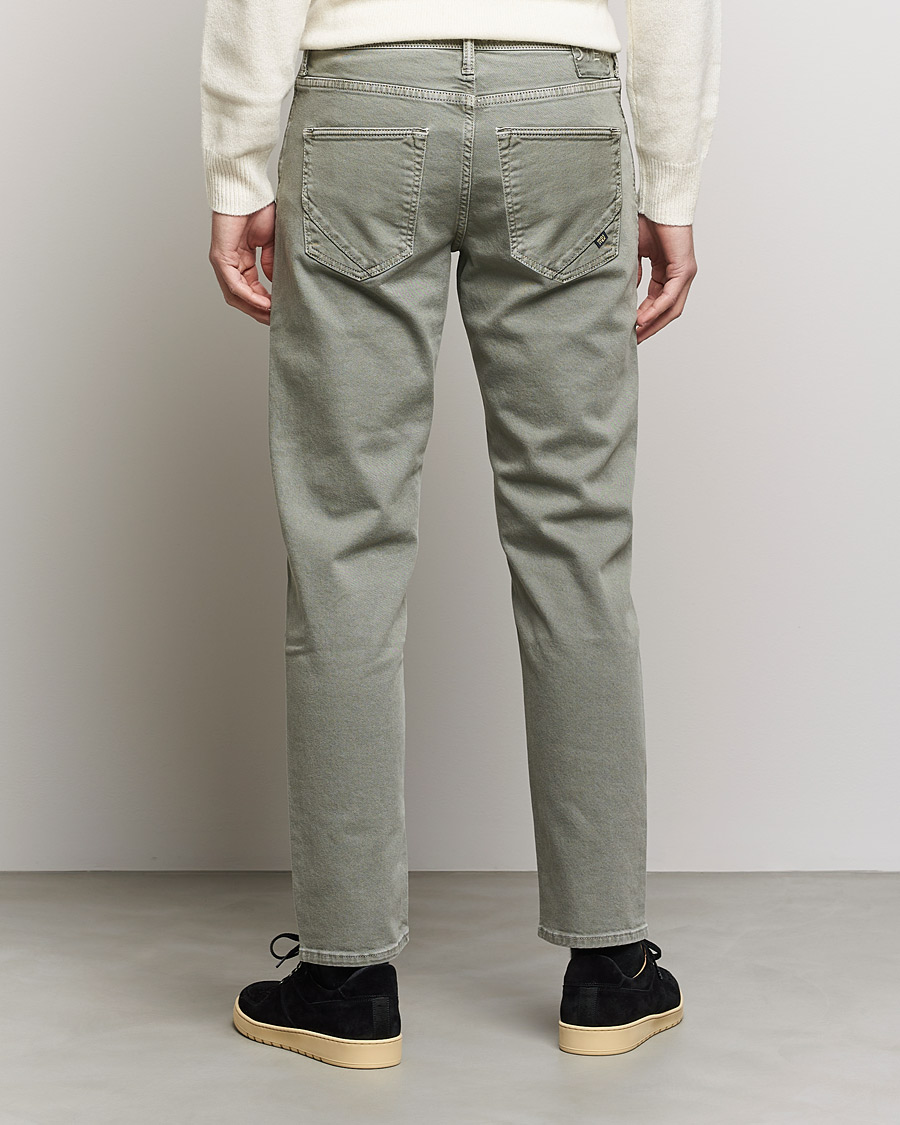 Mies | Housut | Incotex | Bull Denim 5-Pocket Pants Green