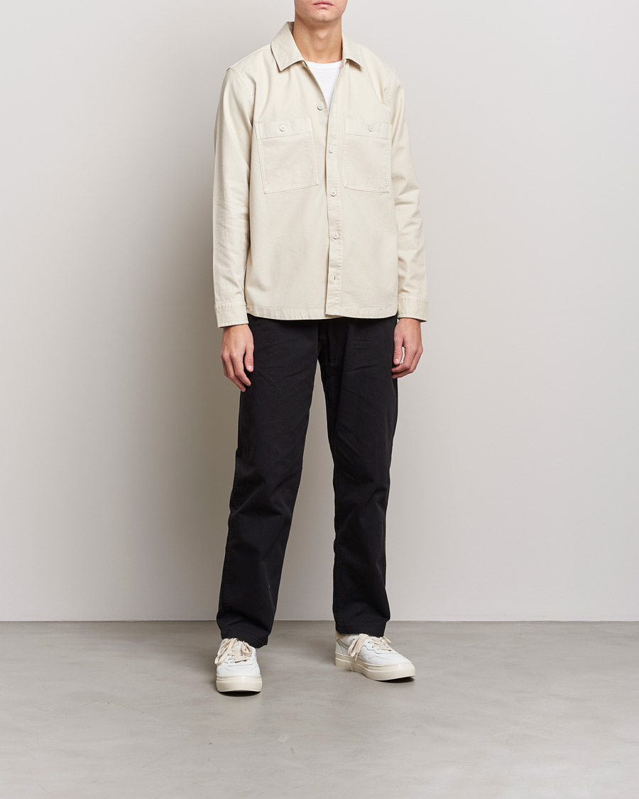 Mies | BOSS Casual | BOSS Casual | Locky Pocket Overshirt Open White