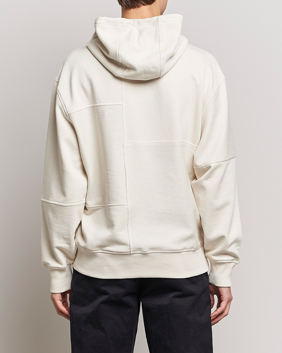 Mies | Puserot | BOSS ORANGE | W Patch Hoodie Open White