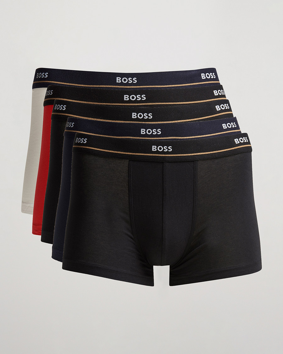 Mies | Alusvaatteet | BOSS BLACK | 5-Pack Trunk Boxer Shorts Multi