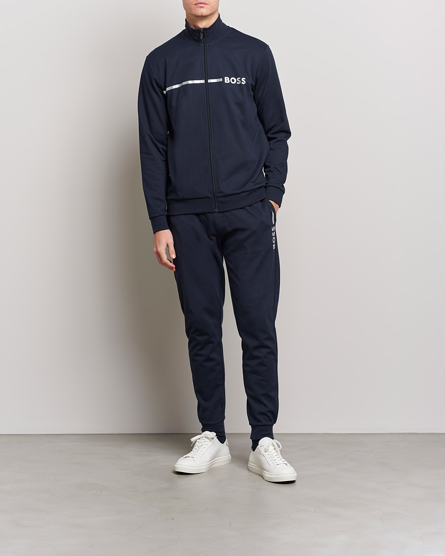 Mies | Housut | BOSS BLACK | Tracksuit Sweatpants Dark Blue