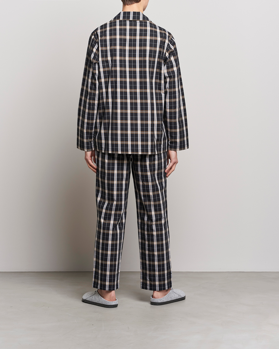 Mies |  | BOSS BLACK | Urban Checked Pyjama Set Black/Beige