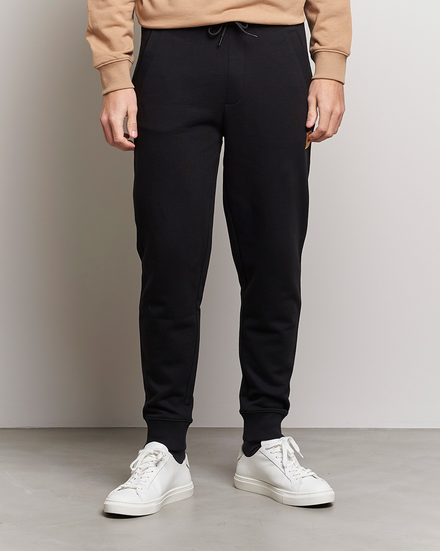 Mies | Rennot housut | HUGO | Doak Logo Sweatpants Black