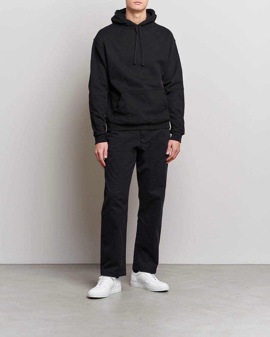 Mies | Puserot | HUGO | Dandrill Hoodie Black