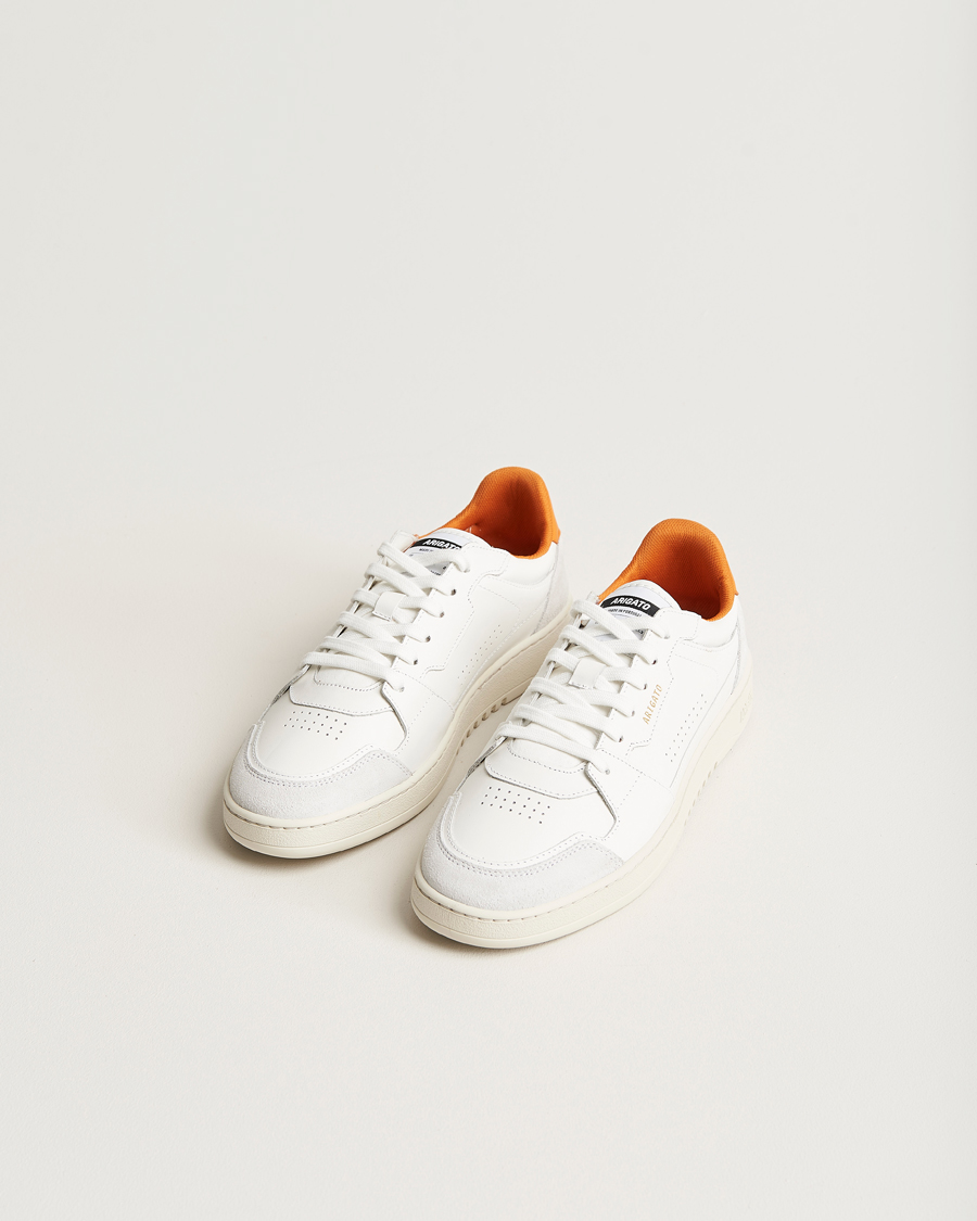 Mies | Valkoiset tennarit | Axel Arigato | Dice Lo Sneaker White/Orange