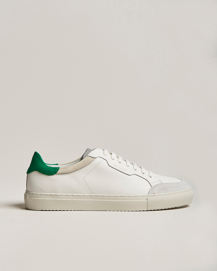 Mies | Axel Arigato Clean 180 Sneaker White/Green | Axel Arigato | Clean 180 Sneaker White/Green