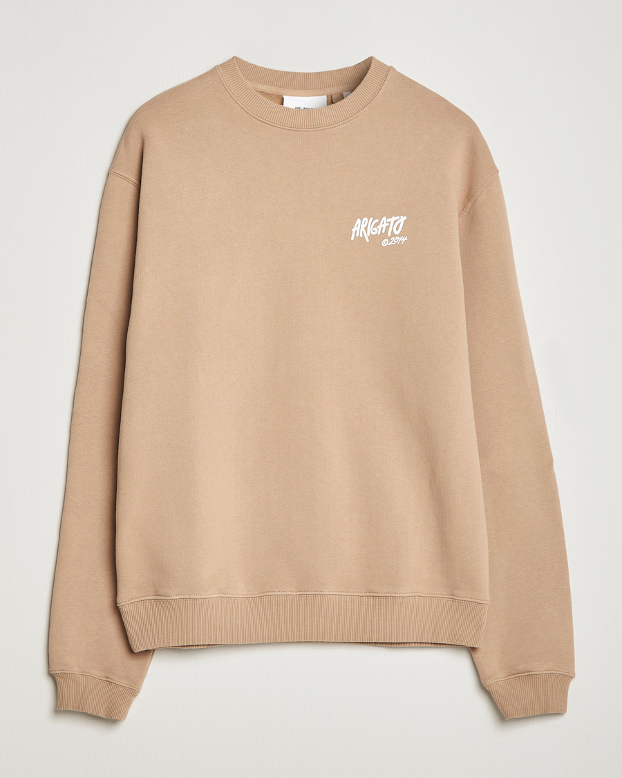 Mies | Puserot | Axel Arigato | Arigato Graffiti Sweatshirt Camel