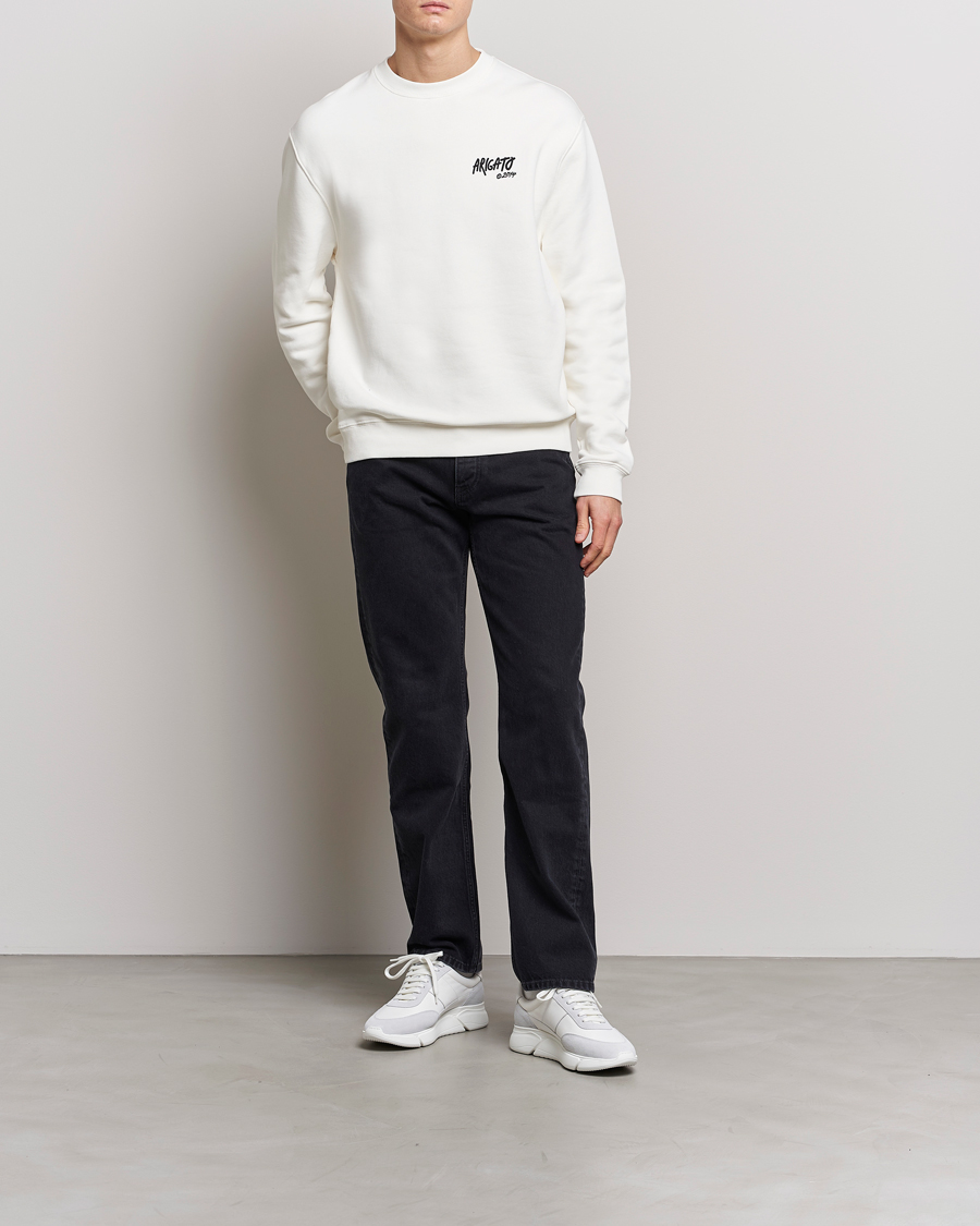 Mies | Puserot | Axel Arigato | Arigato Graffiti Sweatshirt Ecru