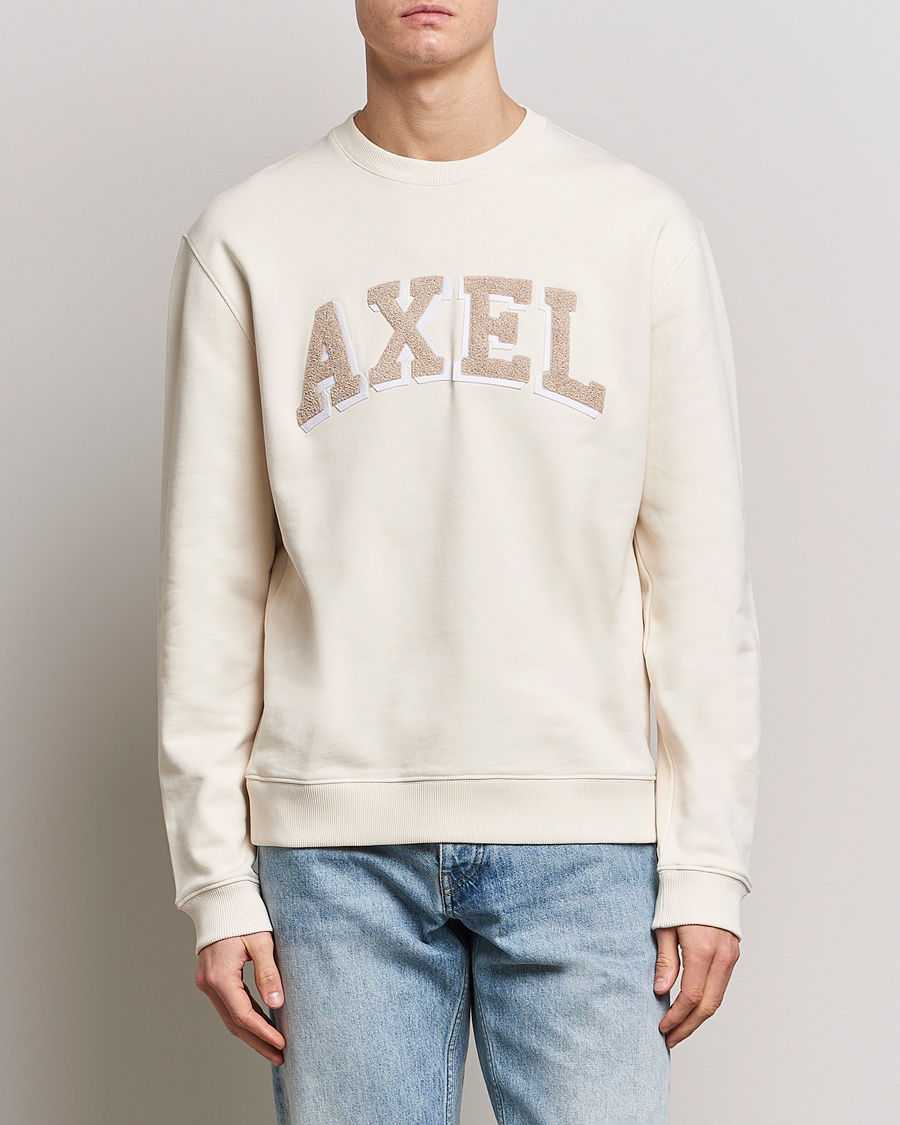 Mies |  | Axel Arigato | Axel Arc Sweatshirt Pale Beige