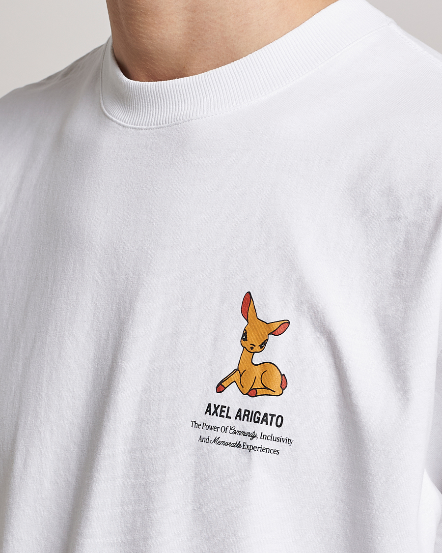 Mies | T-paidat | Axel Arigato | Juniper T-Shirt White