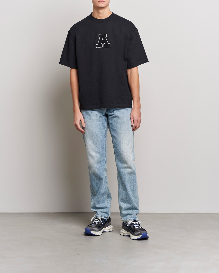 Mies | T-paidat | Axel Arigato | College A T-Shirt Black