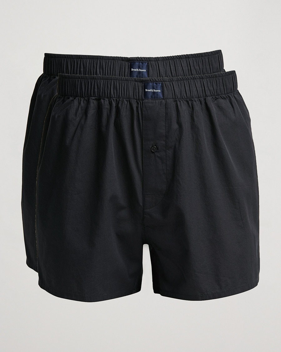 Mies | Alusvaatteet | Bread & Boxers | 2-Pack Boxer Shorts Dark Navy
