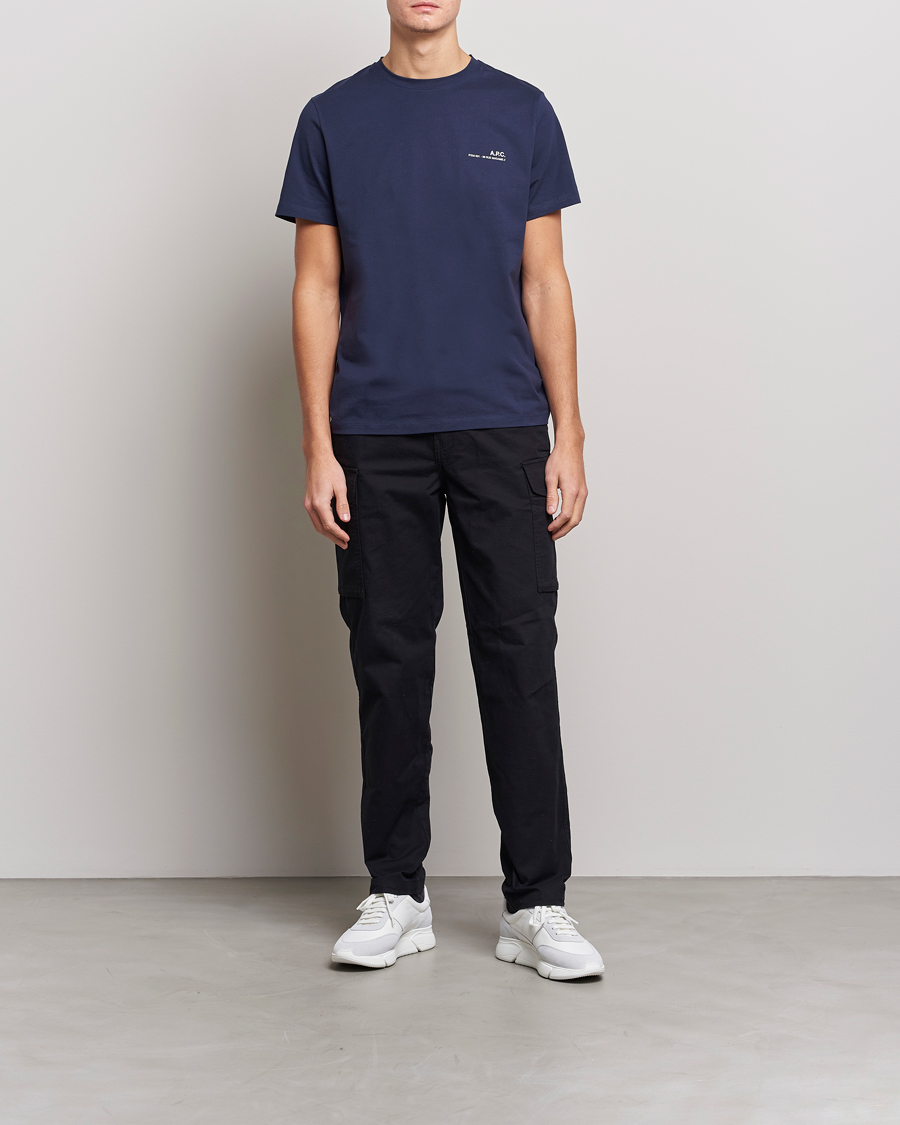 Mies | T-paidat | A.P.C. | Item T-Shirt Navy