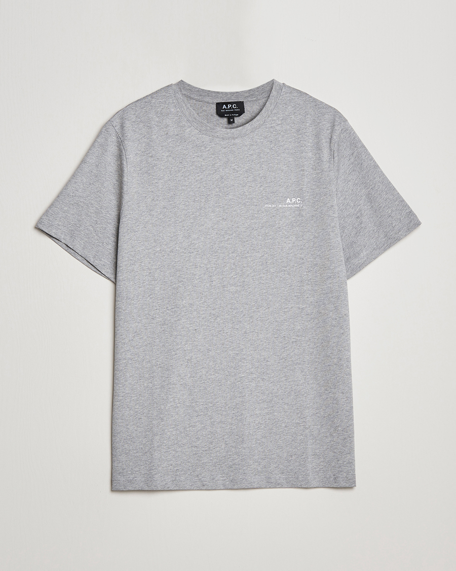 Mies |  | A.P.C. | Item T-Shirt Heather Grey