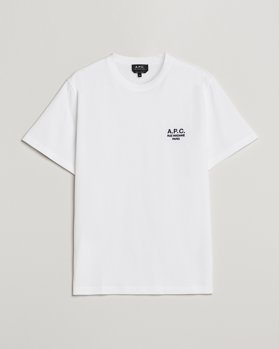 Mies | Valkoiset t-paidat | A.P.C. | Raymond T-Shirt White