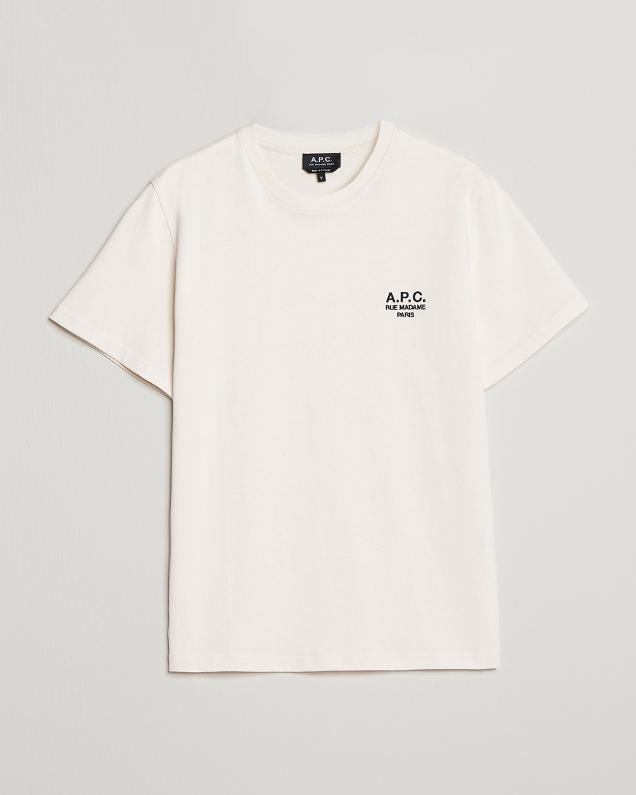 Mies | T-paidat | A.P.C. | Raymond T-Shirt Off White