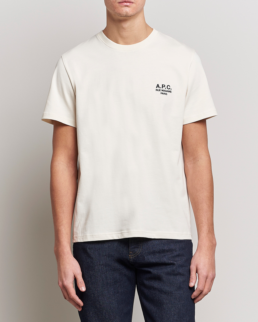 Mies | T-paidat | A.P.C. | Raymond T-Shirt Off White
