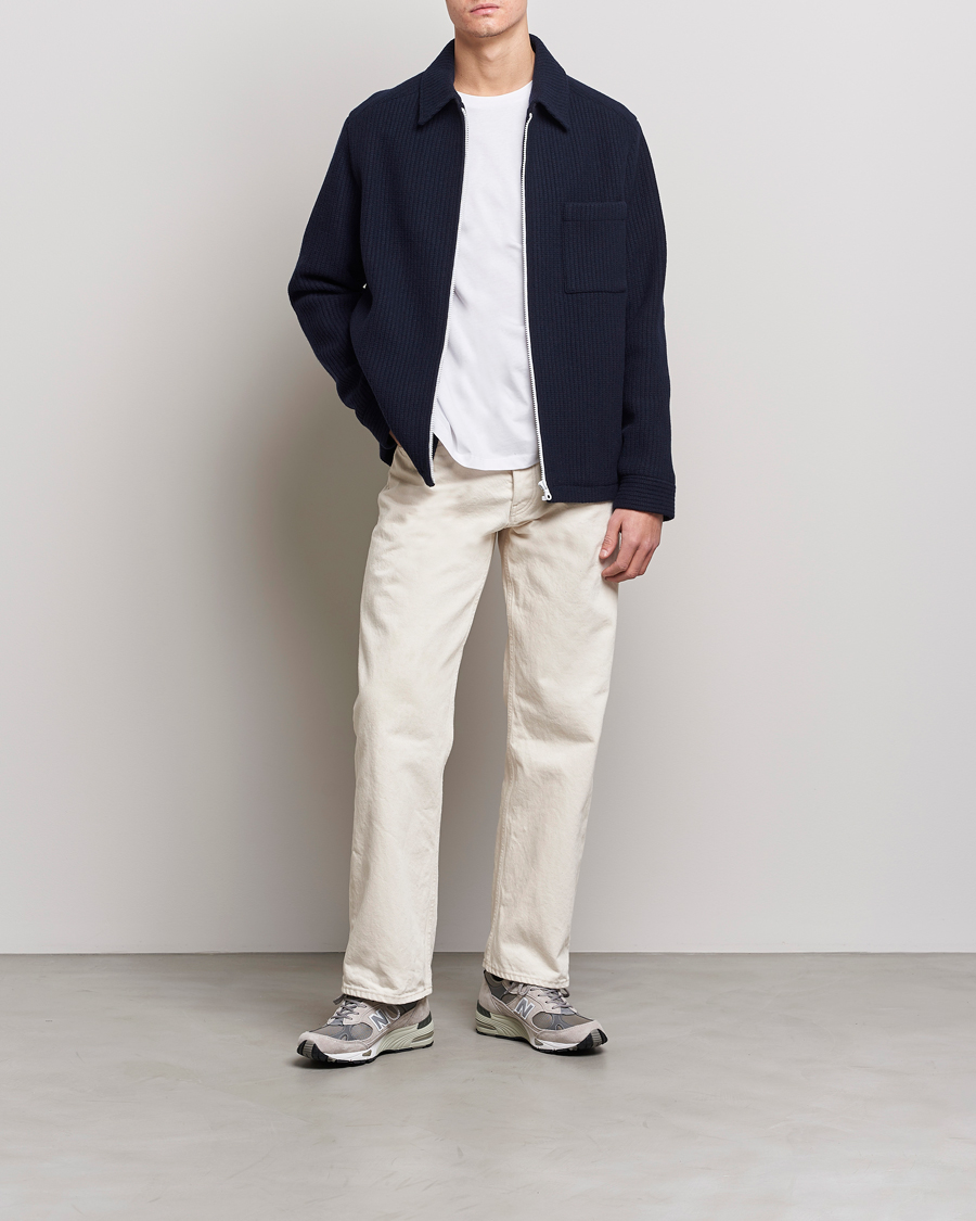 Mies | Takit | A.P.C. | Wool Blouson Jacket Navy