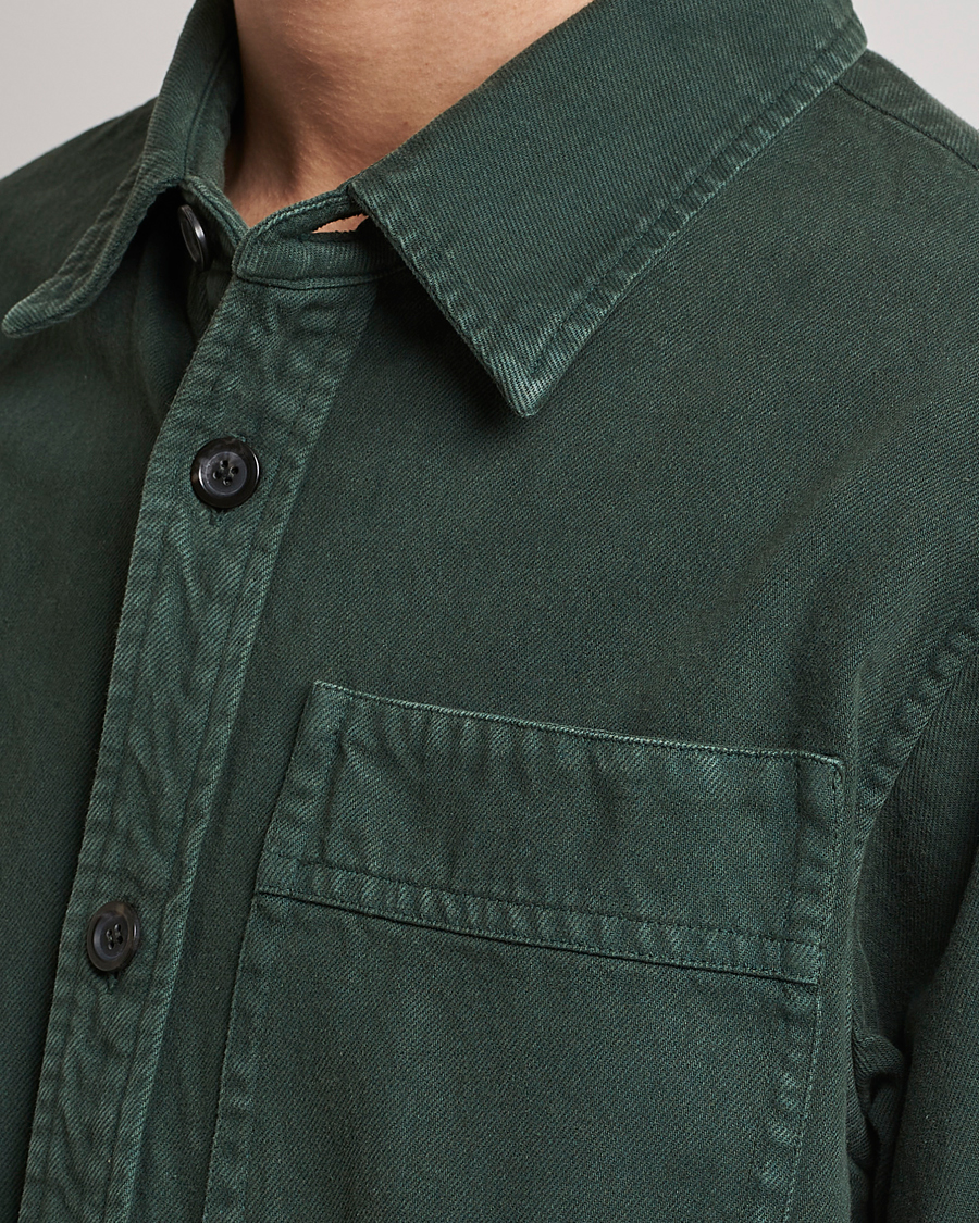 Mies | Kauluspaidat | A.P.C. | Basile Shirt Jacket Dark Green