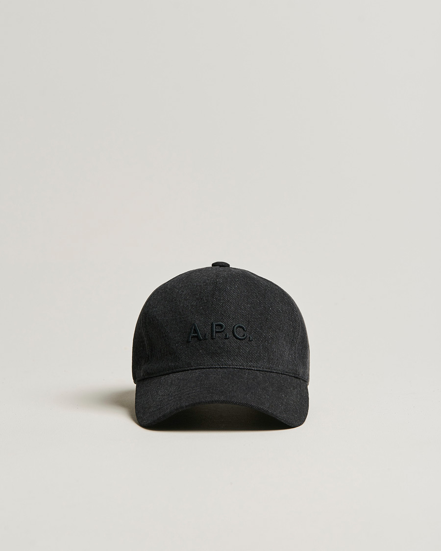 Mies | A.P.C. Baseball Cap Black | A.P.C. | Baseball Cap Black