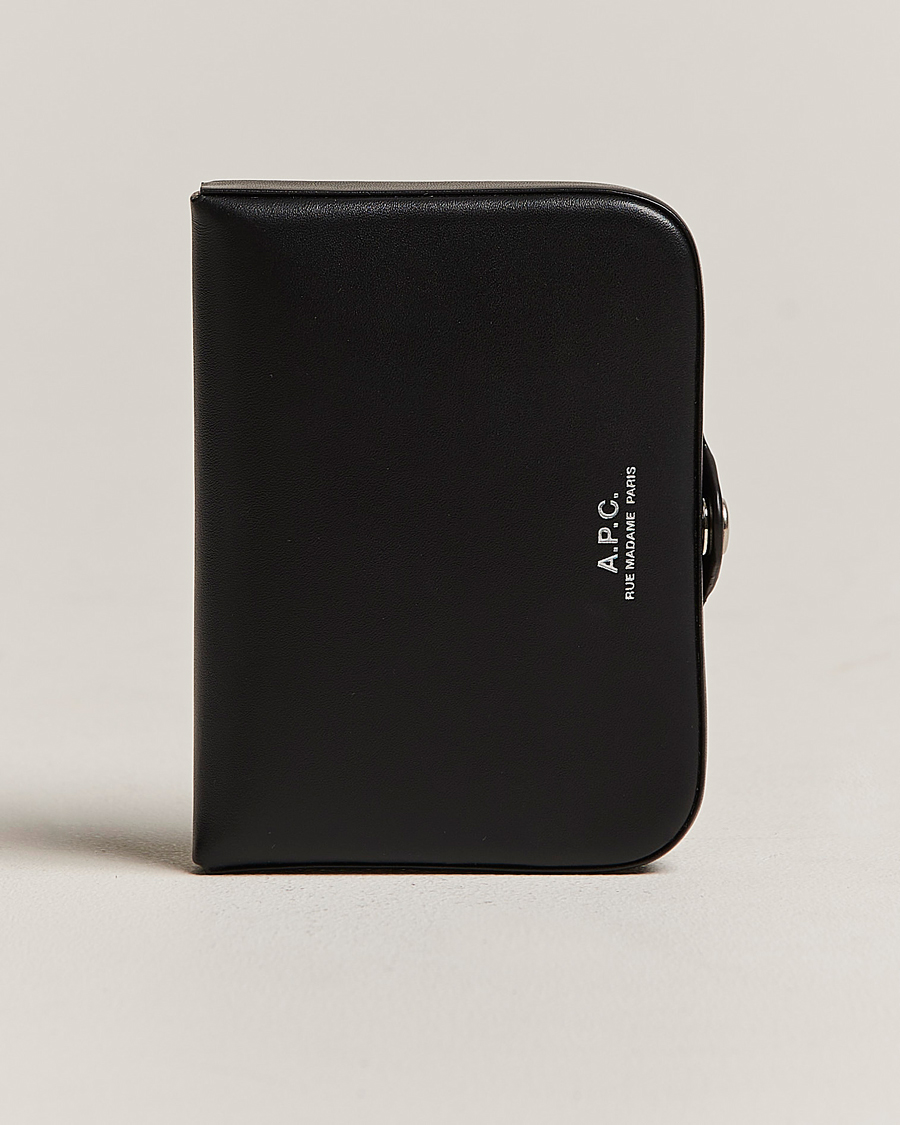 Mies | A.P.C. Coin Wallet Black | A.P.C. | Coin Wallet Black
