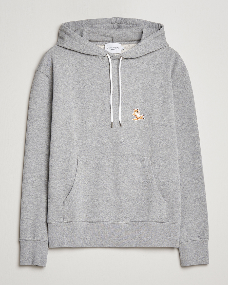 Mies | Puserot | Maison Kitsuné | Chillax Fox Hoodie Light Grey