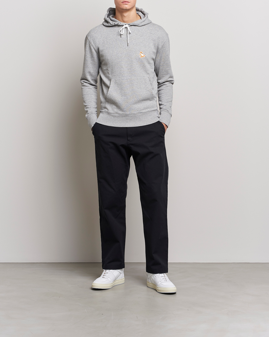 Mies | Puserot | Maison Kitsuné | Chillax Fox Hoodie Light Grey