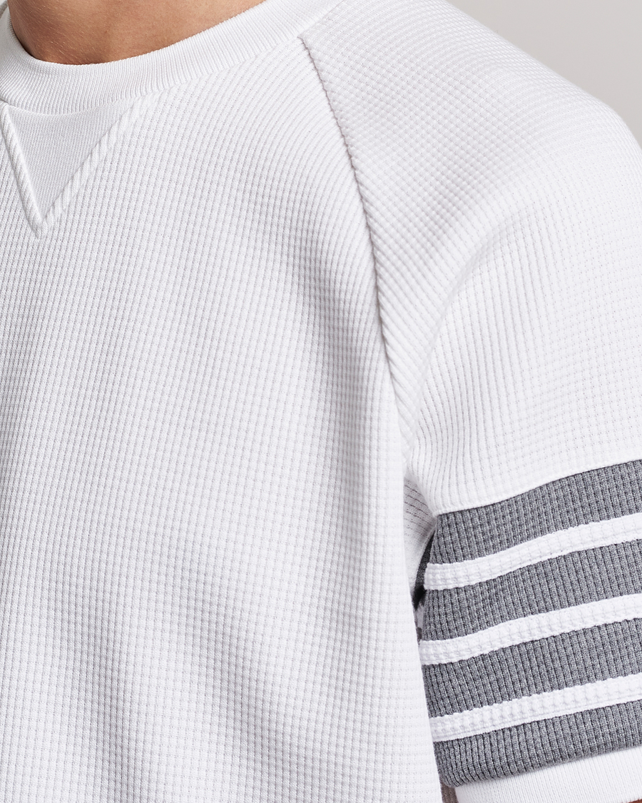 Mies | T-paidat | Thom Browne | Short Sleeve Sweatshirt White