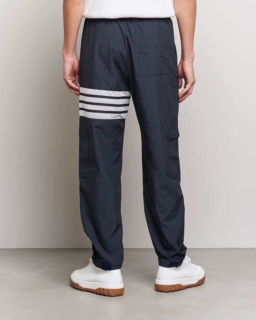 Mies | Housut | Thom Browne | Packable Ripstop Trousers Navy