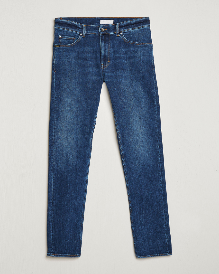 Mies | Farkut | Tiger of Sweden | Evolve Organic Cotton Jeans Medium Blue