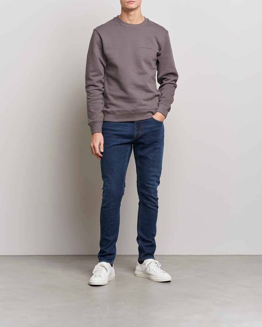 Mies | Farkut | Tiger of Sweden | Pistolero Organic Cotton Jeans Royal Blue