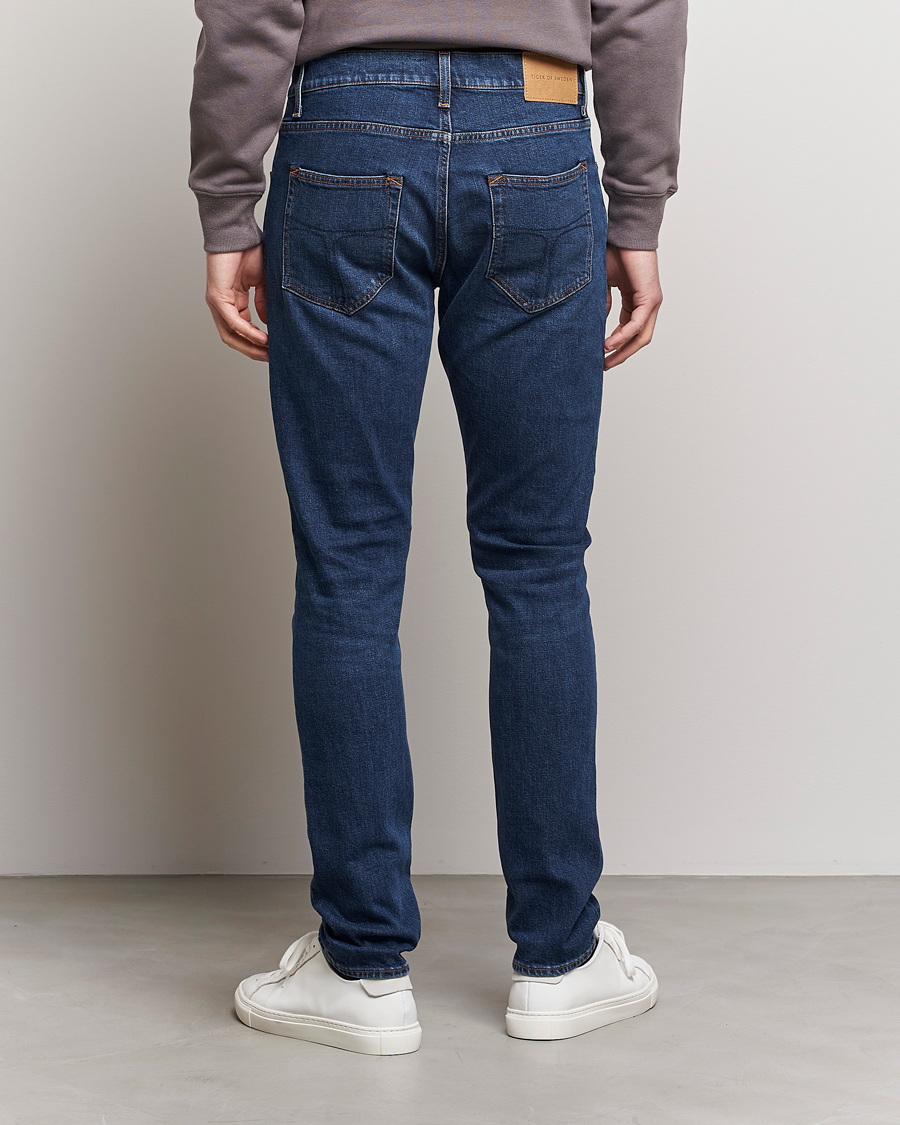 Mies | Farkut | Tiger of Sweden | Pistolero Organic Cotton Jeans Royal Blue