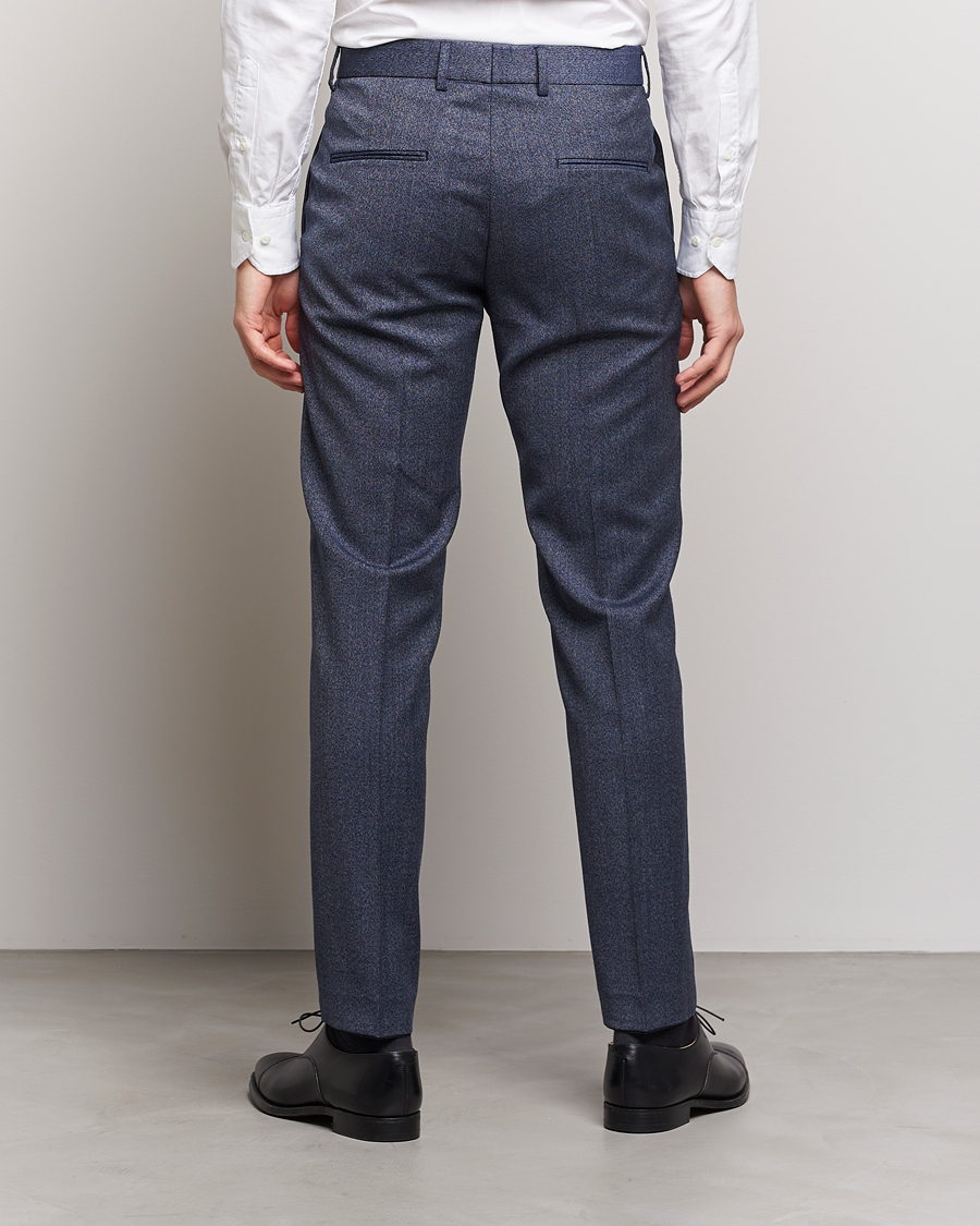 Mies | Housut | Tiger of Sweden | Tenutas Wool Trousers Dusty Blue