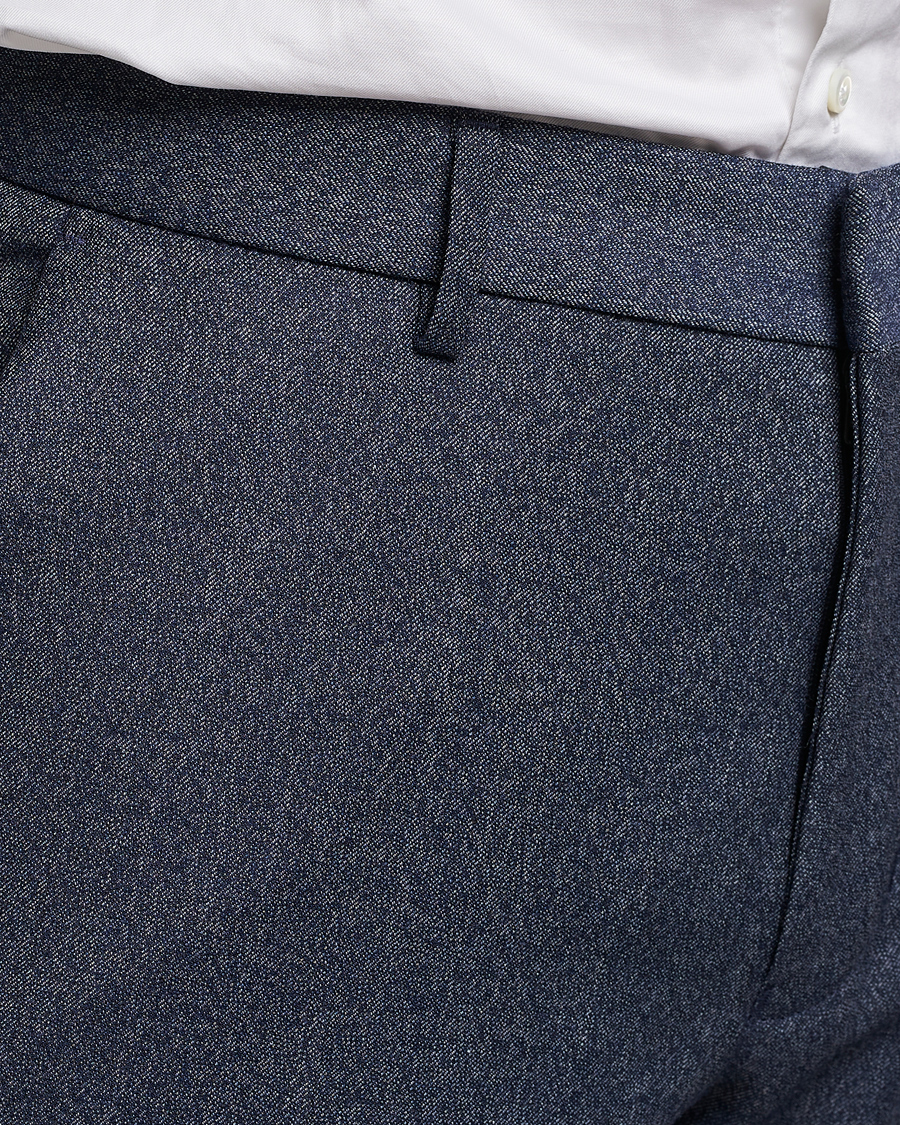 Mies | Housut | Tiger of Sweden | Tenutas Wool Trousers Dusty Blue