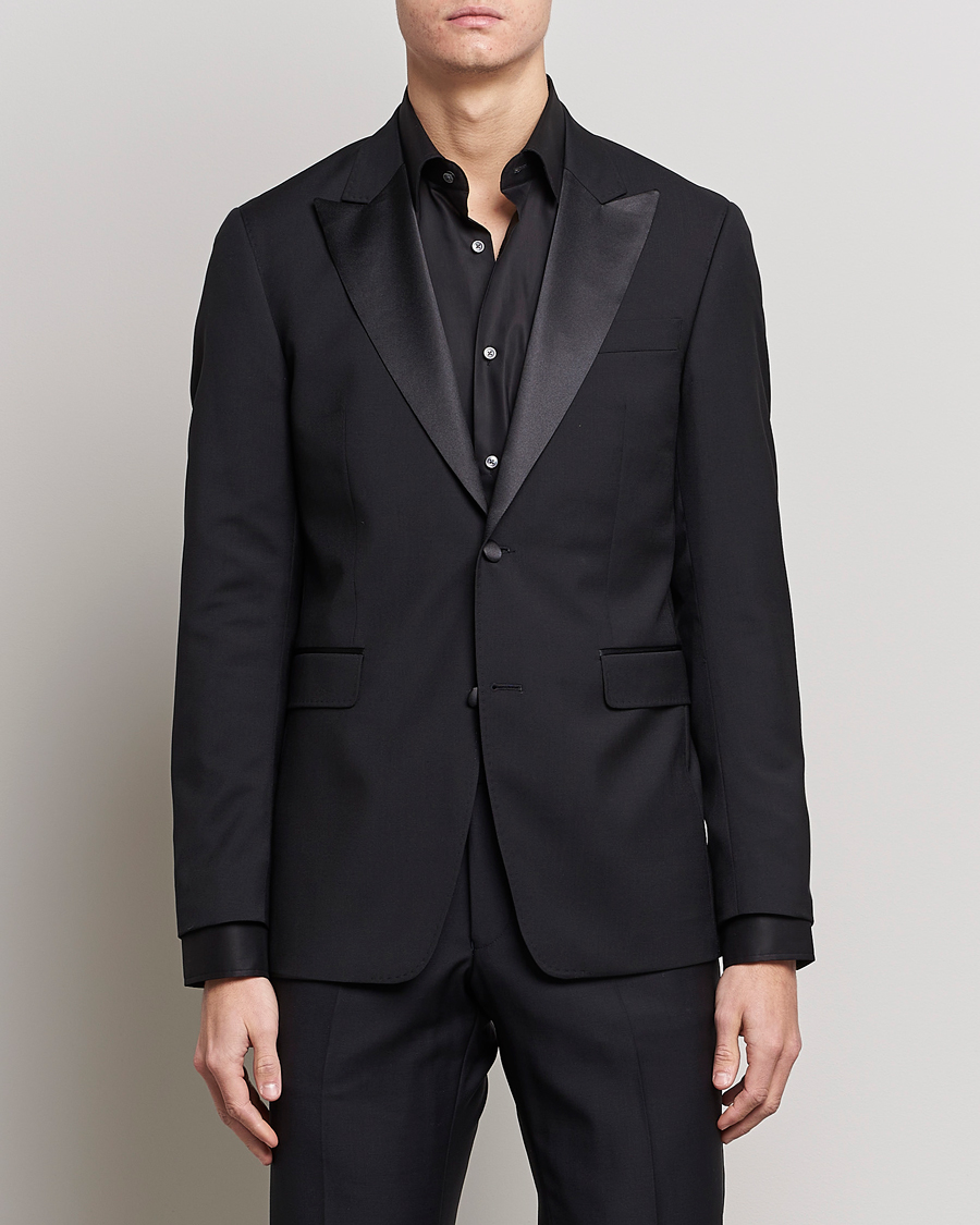 Mies | Pikkutakit | Tiger of Sweden | Justin Tuxedo Blazer Black