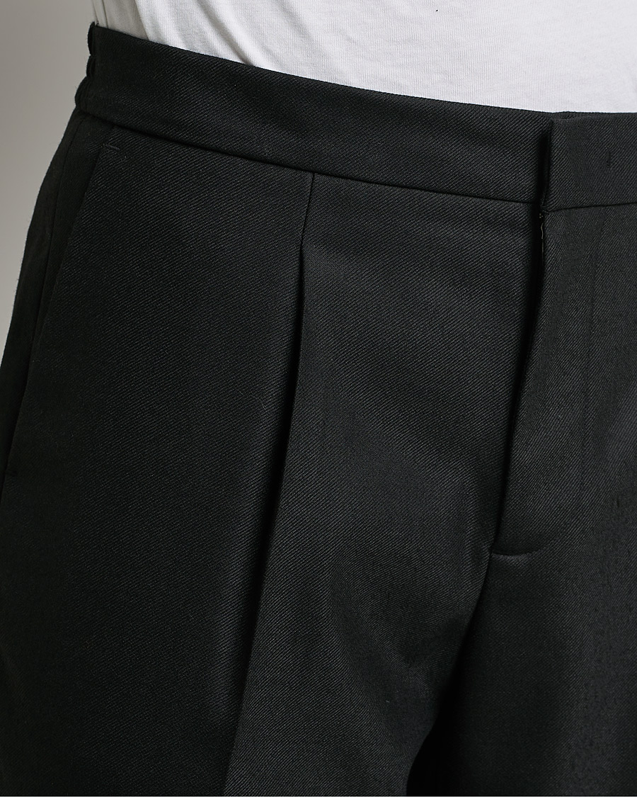 Mies | Housut | J.Lindeberg | Sasha Wool Twill Pants Black