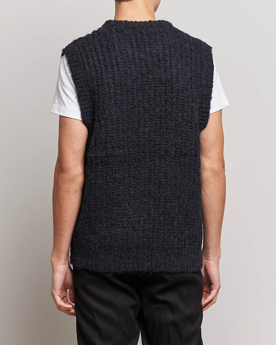 Mies | Puserot | J.Lindeberg | Alfons Wool Slipover Black