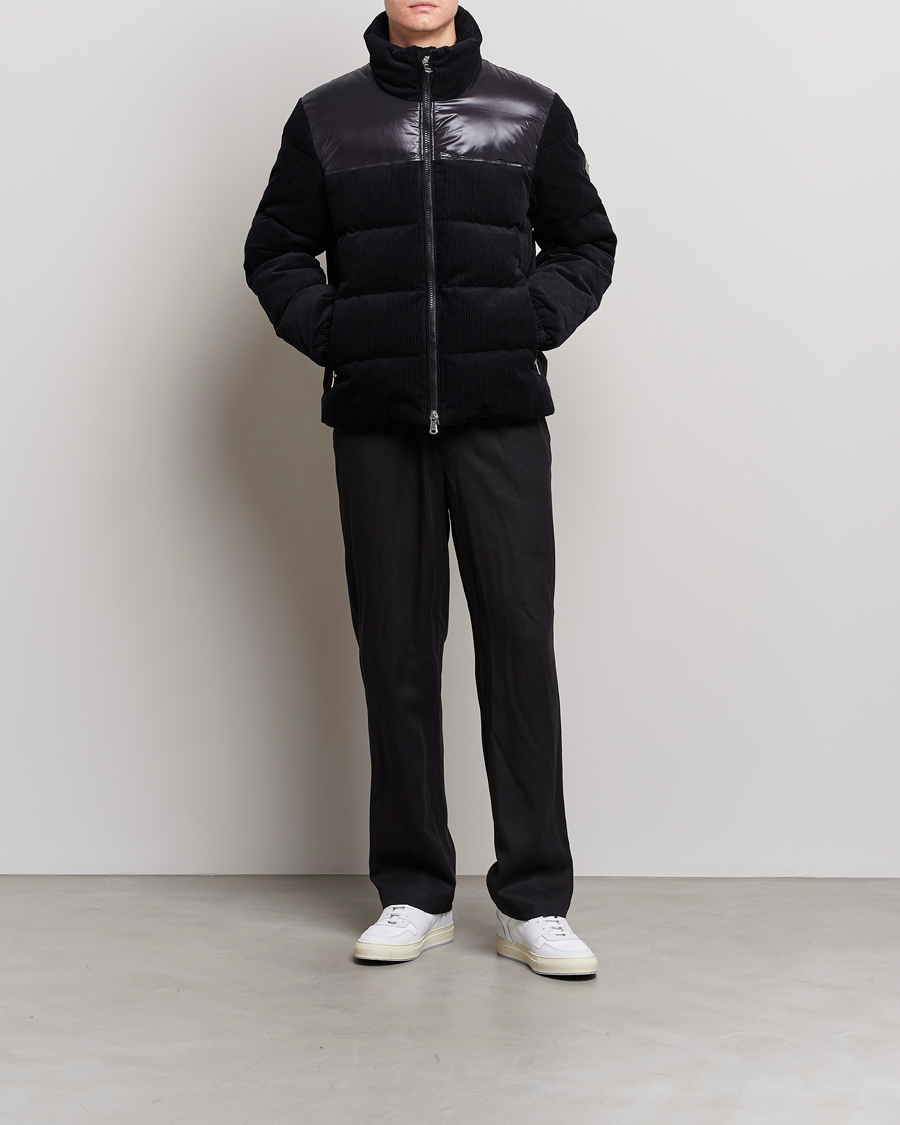 Mies | Takit | J.Lindeberg | Baker Cord Down Jacket Black