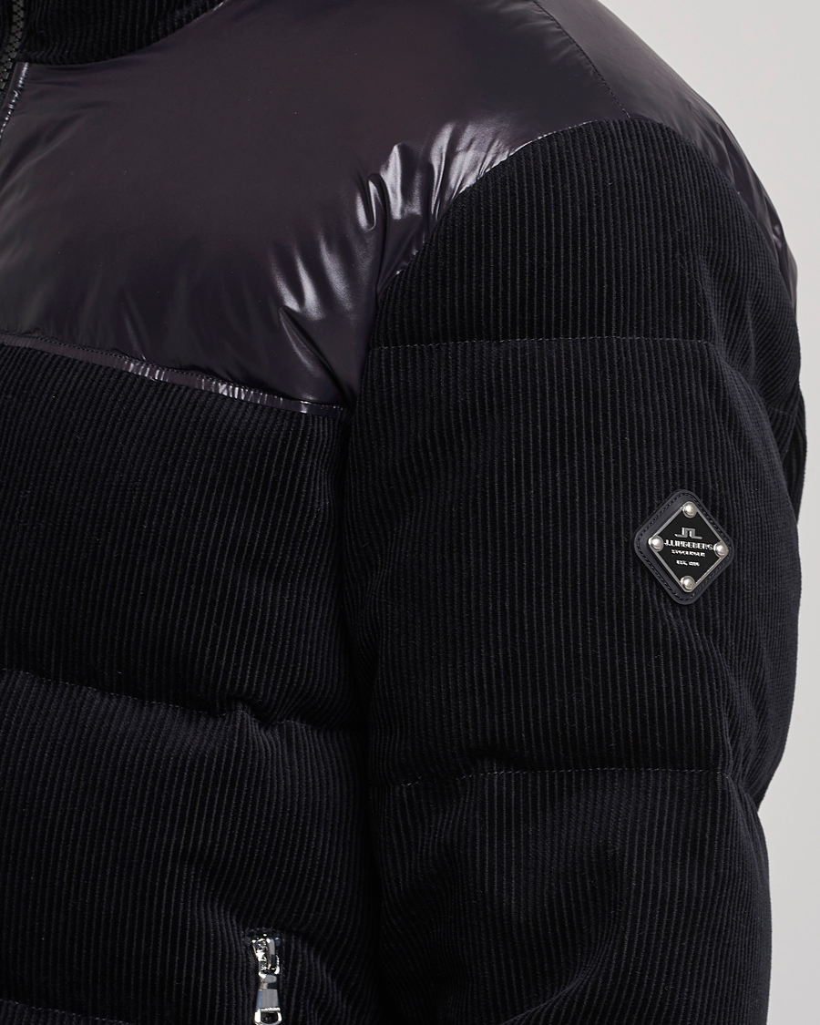 Mies | Takit | J.Lindeberg | Baker Cord Down Jacket Black